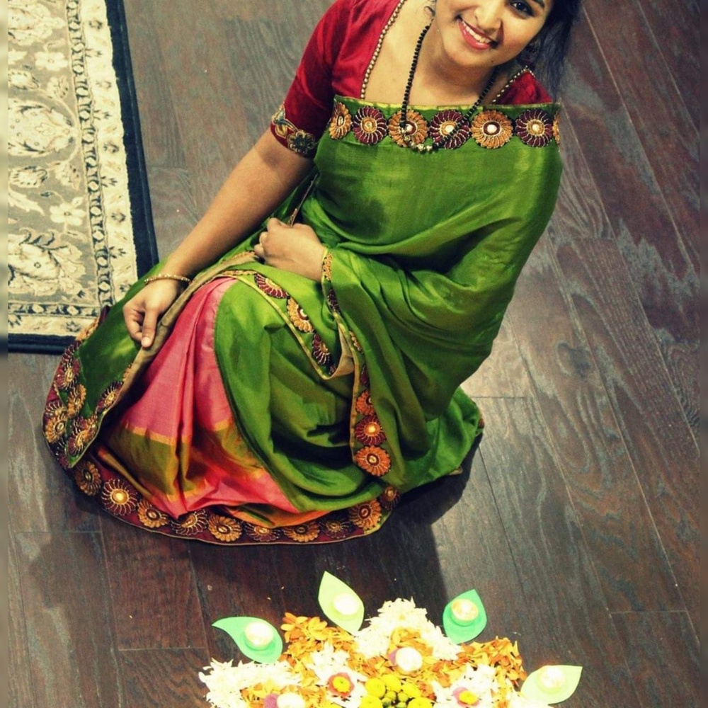 Indian Pakistani sari dress - Picture 1 of 8